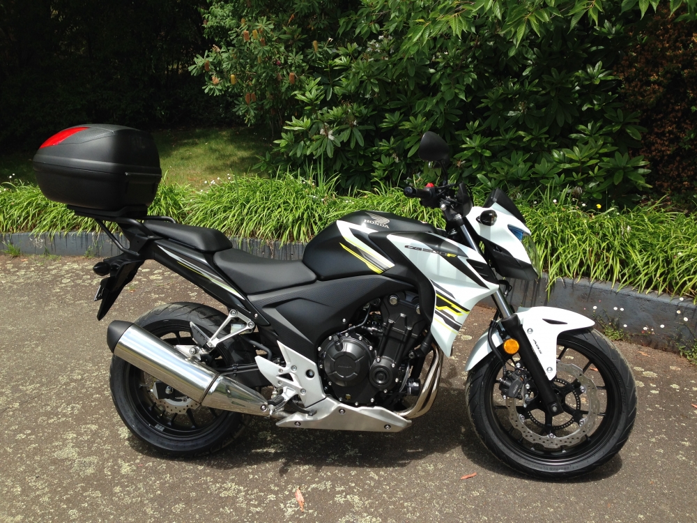 Tasmanian Motorcycle Hire | Motorbike Rental Tasmania 2015 Honda CB500F ...